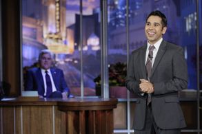 Jay Leno and Erik Rivera in The Tonight Show with Jay Leno (1992)