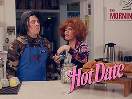 Emily Axford and Brian Murphy in Hot Date: Jobs (2019)