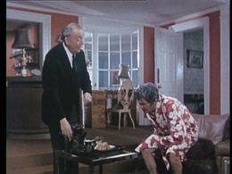 Gene Barry and Dennis Price in The Adventurer (1972)