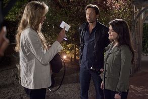 David Duchovny, Natascha McElhone, and Madeleine Martin in Californication (2007)