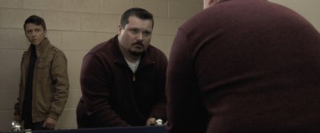 Nigel Butler and Wesley Burr in The Surveyors (2023)