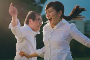 Chih-Wei Tang and Crystal Lin in Loser Family (2016)