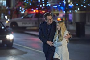 Jack Coleman and Danika Yarosh in Heroes Reborn (2015)