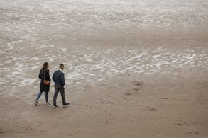 Jodhi May and Jordan Bolger in Scarborough (2018)