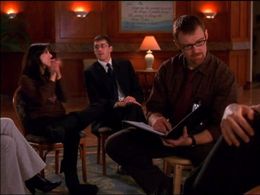 Alicia Coppola and R. Keith Harris in Dawson's Creek (1998)