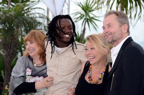 Inge Maux, Ulrich Seidl, Margarete Tiesel, and Peter Kazungu at an event for Paradise: Love (2012)