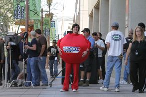 On the set of Arizona Lottery's 