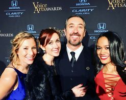 Leah McCormick at the Voice Arts Awards.