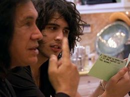Gene Simmons and Nick Simmons in Gene Simmons: Family Jewels (2006)