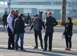 Julian Farino, Dwayne Johnson, Rob Weiss, Rob Corddry, Reynaldo Rodriguez, and Natalie Lindeman