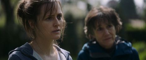 Harriet Walter and Clare Dunne in Herself (2020)