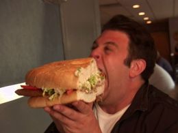 Adam Richman in Man v. Food (2008)