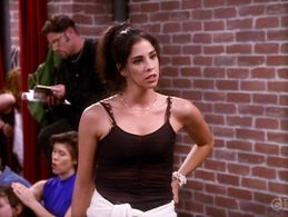 Sarah Silverman and Matt Huhn in The Naked Truth (1995)