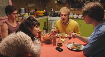 Nikita Leigh-Pritchard, Josh Thomas, Wade Briggs, and Thomas Ward in Please Like Me (2013)