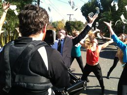 Bollywood style dance scene for 