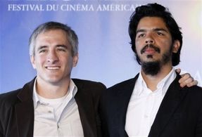 Dir. Daniel Dávila and Octavio Gómez Berríos at Deauville American Film Festival, France.(2009)