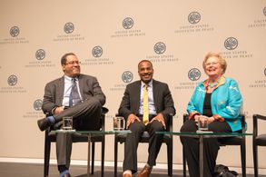 Michael Eric Dyson and Abby Ginzberg