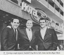 Gene Autry, Yogi Berra, and Roger Maris