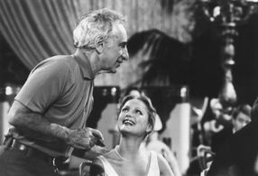 Elia Kazan and Ingrid Boulting in The Last Tycoon (1976)