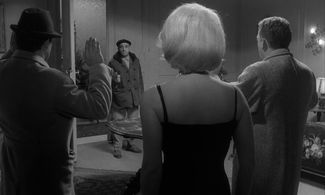 Christine Fabréga, Sylvain Levignac, Jacques Léonard, and Lino Ventura in Le Deuxième Souffle (1966)