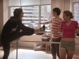 Katharine McPhee and Savannah Wise in Smash (2012)