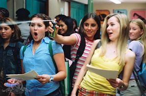 Mika Boorem, Alexa PenaVega, and Krizia Vega in Sleepover (2004)