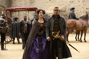 Sterling Sulieman and Medalion Rahimi in Still Star-Crossed (2017)