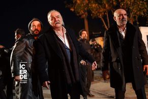 Mustafa Ugurlu, Çetin Tekindor, Riza Kocaoglu, and Ercan Kesal in Içerde (2016)