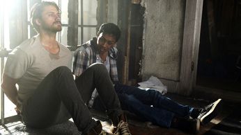 Aaron Tveit and Mahedi Rakib in Graceland (2013)