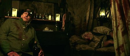 Stephen McHattie and Tony Burgess in Exit Humanity (2011)