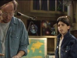 Josh Blake and Max Wright in ALF (1986)