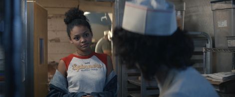 Finn Wolfhard and Celeste O'Connor in Ghostbusters: Afterlife (2021)