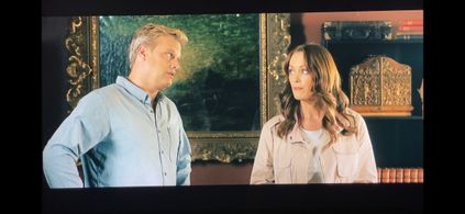 Still of Natalie Daniela and Skip Schwink in Lionsgates Guardians of Time