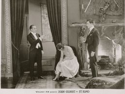 Warner Baxter, John Gilbert, and Barbara La Marr in St. Elmo (1923)