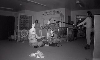 Paul Andrew Kimball, Dillon Garland, and Chelsea Comeau in Haunted (2017)