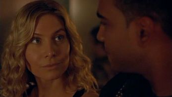 Still of Elizabeth Mitchell and M. Serrano in Revolution (2014)