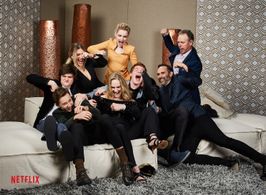 Ozark Ensemble at Netflix SAG Awards Pre-party