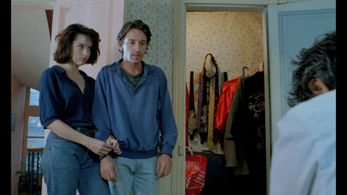 Jean-Hugues Anglade, Béatrice Dalle, and Gérard Darmon in Betty Blue (1986)