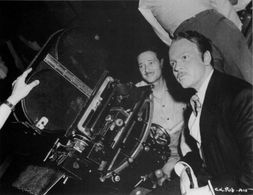 Orson Welles and Gregg Toland in Citizen Kane (1941)