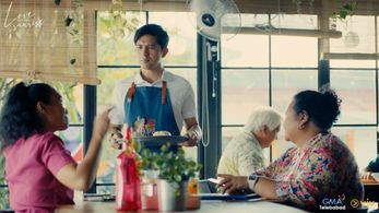 Dennis Trillo, Lotlot Bustamante, and Angel Raymundo in Love Before Sunrise (2023)