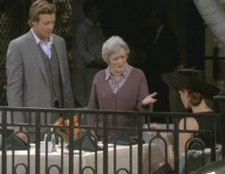 Eve Brenner as Biltmore Nicki (with Simon Baker) on 