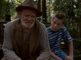 Lucas Black and William Morgan Sheppard in American Gothic (1995)