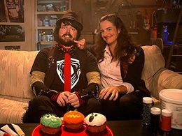 Andrew Bowser and Madeline Walter in Welcome to the Shadow Zone (2016)