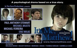 Michael Musto, Paul Anthony Stewart, Melisanne Russo, Michael McDerman, and Eric Wilke in It's Me, Matthew! (2008)