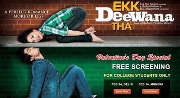 Prateik Babbar and Amy Jackson in Ekk Deewana Tha (2012)