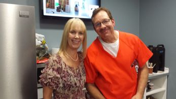 November 2015 on set of LOOKIN UP with Steve Guttenberg