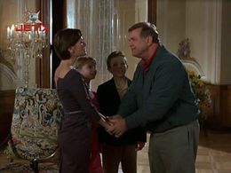 Cliff Bemis, Jake Dinwiddie, Heidi Lenhart, and Katie Volding in Au Pair II (2001)