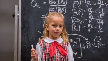 Screenshot of Kenley Smyth as Young Cora Wolf in Santa Clarita Diet