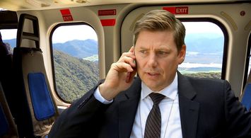 As Agent Shepherd in 