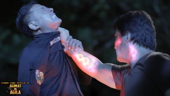 Allen Dizon and Ramon 'Bong' Revilla Jr. in Agimat ng agila (2021)